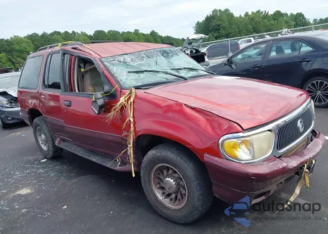 2000 Mercury Mountaineer из США, поврежденный, VIN 4M2ZU66P1YUJ06135